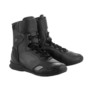 Bota Alpinestars CRX Drystar Preto/Marrom/Laranja - Spinelli Motos